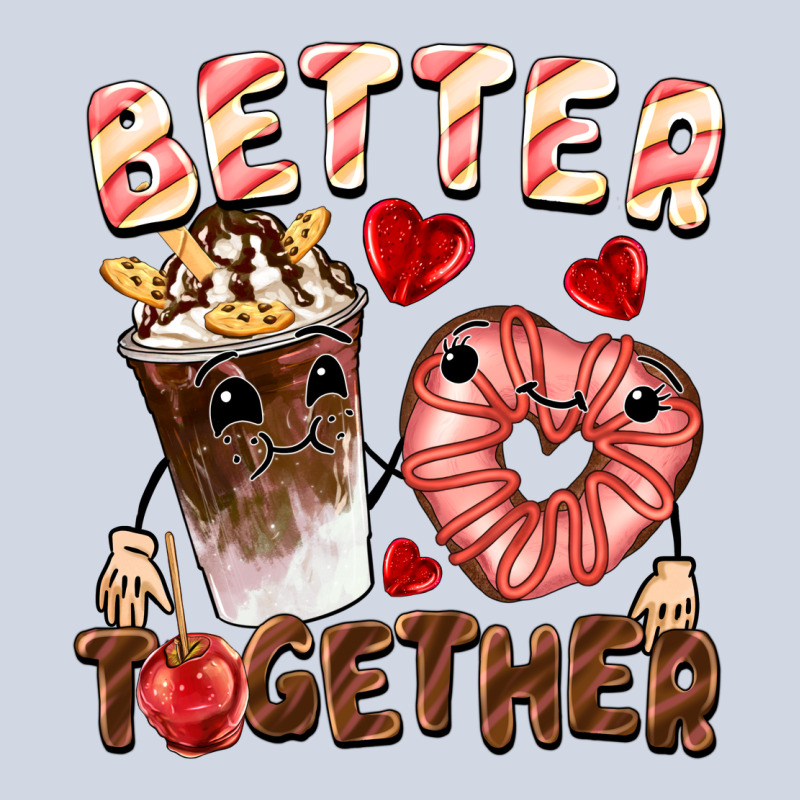 Better Together Valentine's Day Premium Sweatshirt by FaDigitalArtStudio | Teevron