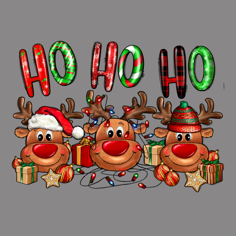 Ho Ho Ho Reindeer Vintage Tee by NancyCooperArtShop | Teevron