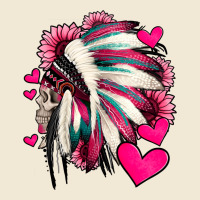 Indian Headdress With Hearts Valentine's Day Premium Tee | Teevron