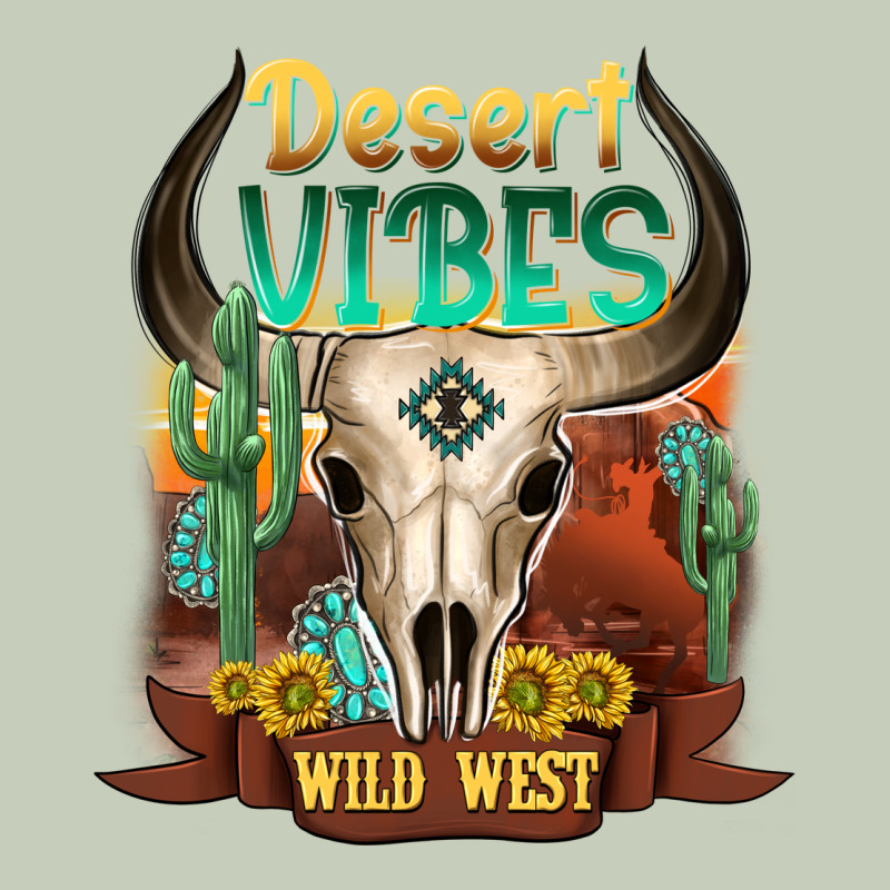 Desert Vibes Wild West Ladies Tee by NancyCooperArtShop | Teevron