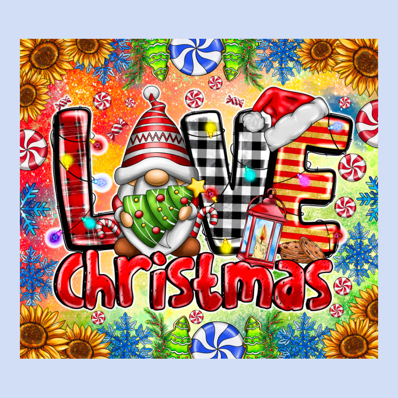 Love Christmas Gnome Urban Hoodie by CowhideDigitalArt | Teevron