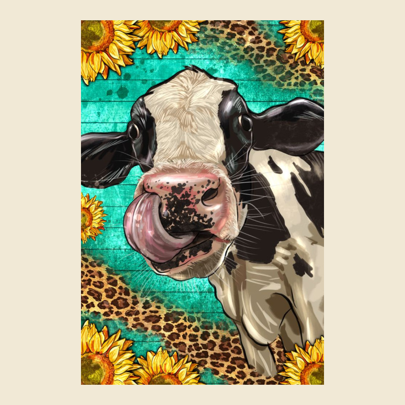 Western Holstein Cow Premium Tee by LillyAllenDesigns | Teevron
