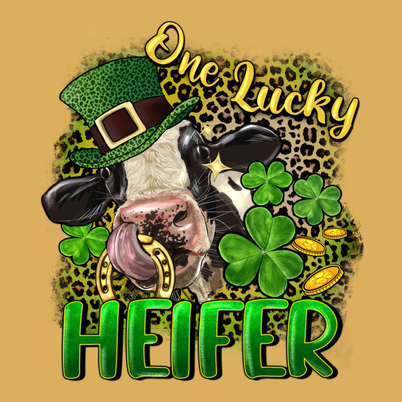 One Lucky Heifer Premium Hoodie by CowGirlArtShop | Teevron