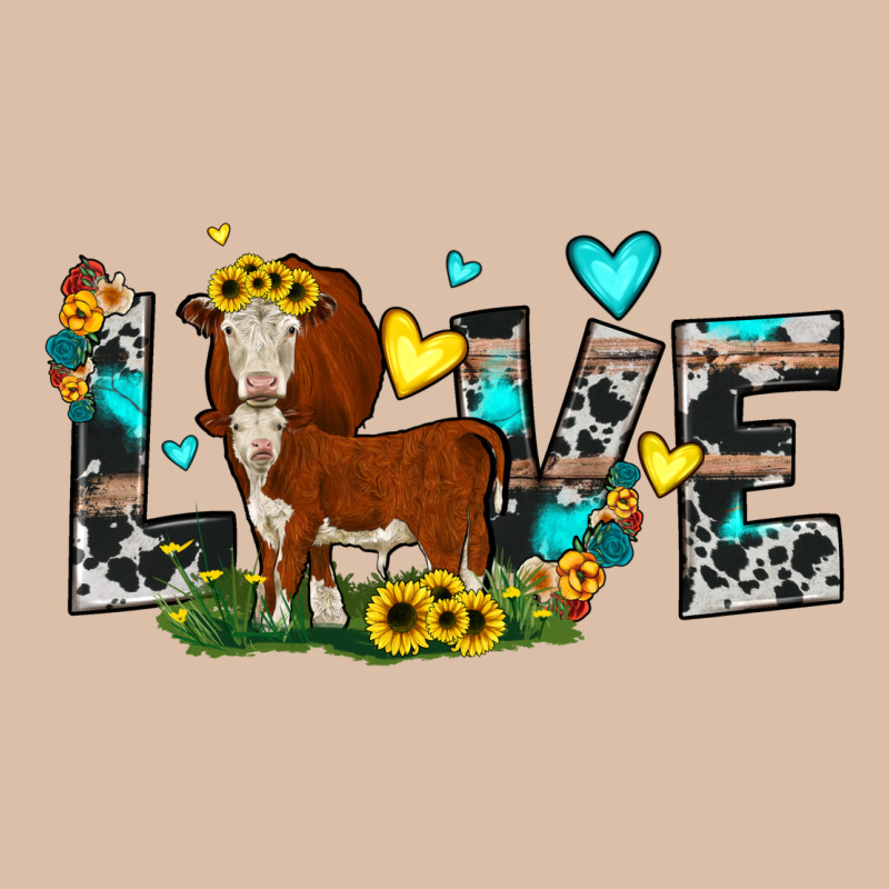 Love Western Cow Urban Heavy Tee by JahusDesignShop | Teevron