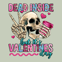 Dead Inside But It's Valentines Day Ladies Tee | Teevron