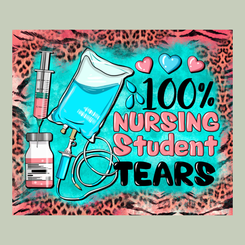 100 Nursing Student Tears Mousepad Long Sleeve Tee by BarkalooDesign | Teevron