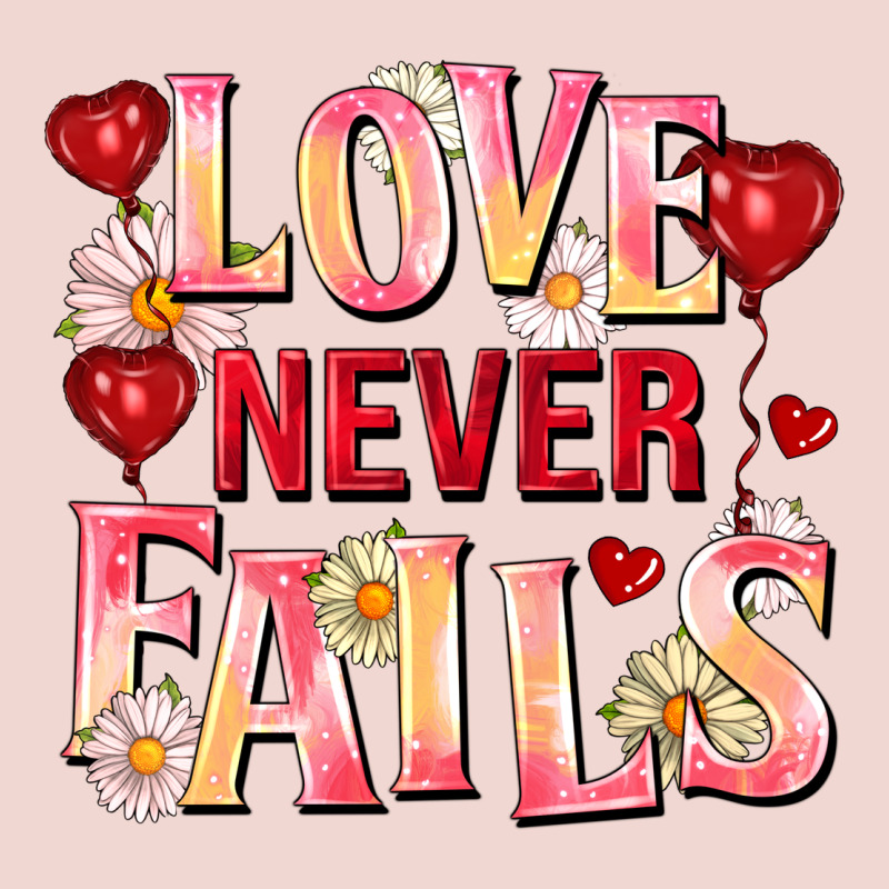 Love Never Fails Premium Sweatshirt by FaDigitalArtStudio | Teevron