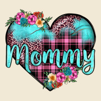 Mommy Leopard Turquoise Heart Premium Tee | Teevron