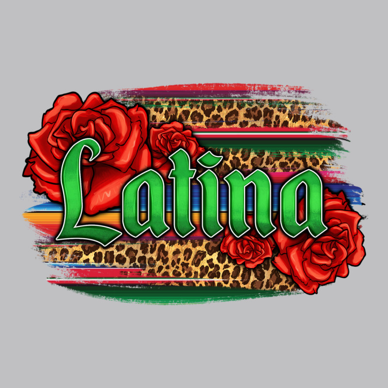 Latina With Serape And Roses Long Sleeve Tee by Jasminsmagicworld | Teevron