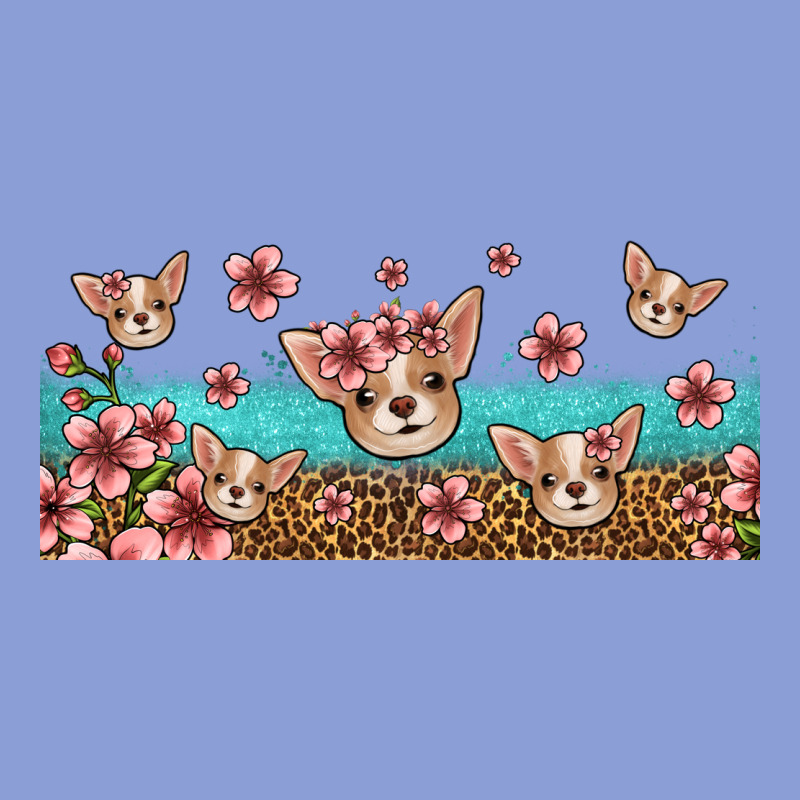 Floral Chihuahua Dogs Long Sleeve Tee by Jasminsmagicworld | Teevron