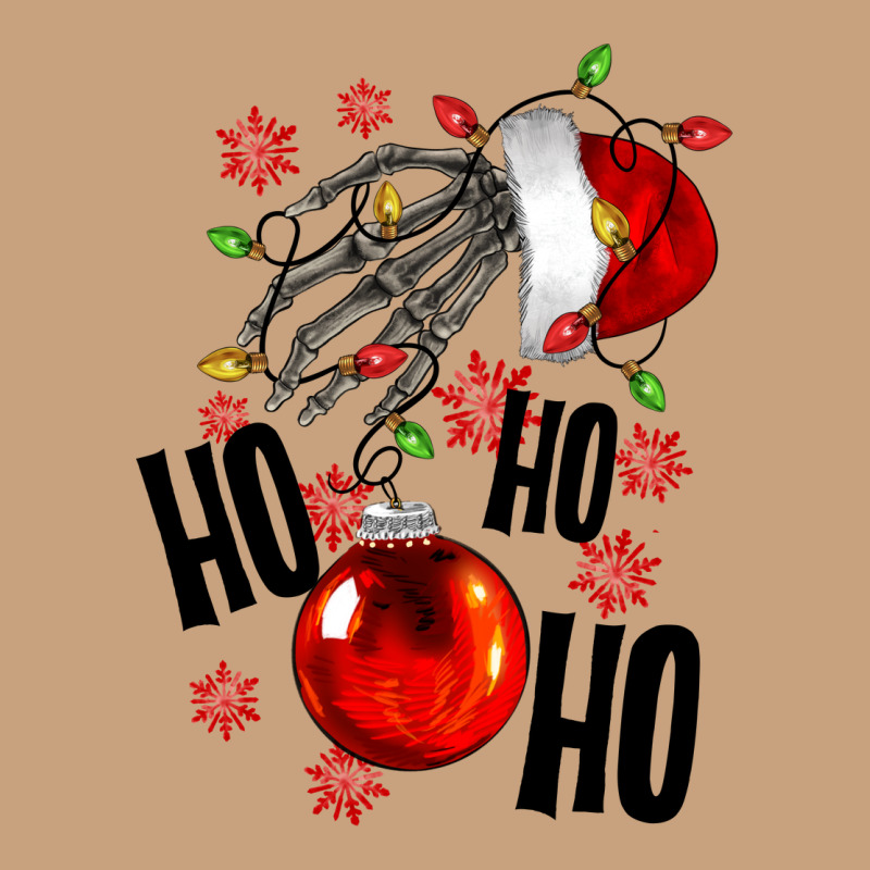 Ho Ho Ho Skeleton Vintage Tee by NancyCooperArtShop | Teevron