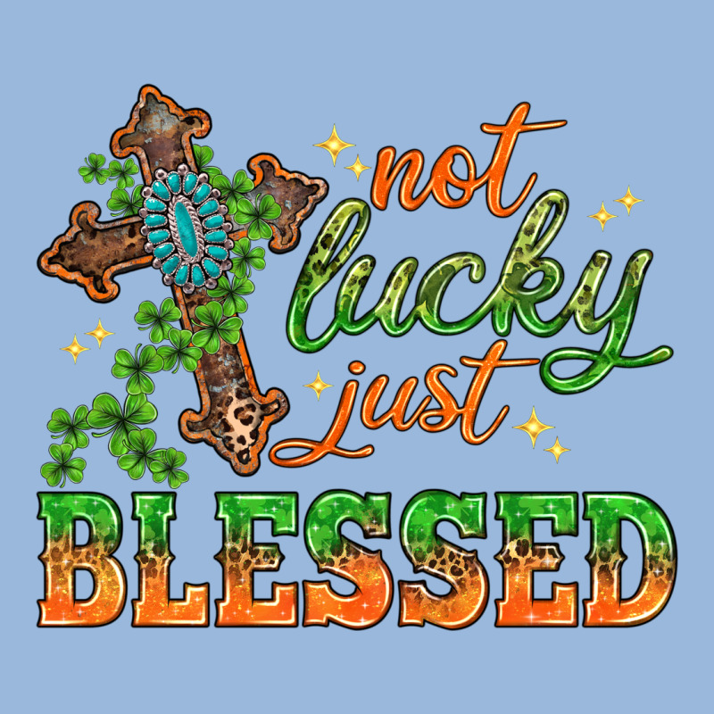 Not Lucky Just Blessed With Cross St. Patricks Day Premium Hoodie by HowdyJamesFarm | Teevron