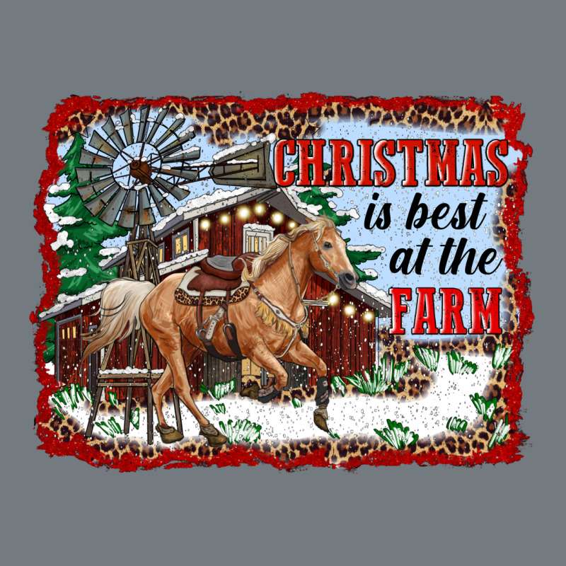 Christmas Is Best At The Farm Heavyweight Sweatshirt by RanaPortraitStore | Teevron