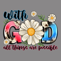 With God All Things Are Possible Vintage Tee | Teevron