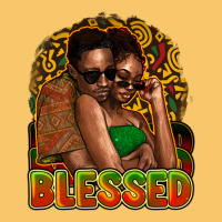 Black Couple Blessed Vintage Hoodie | Teevron