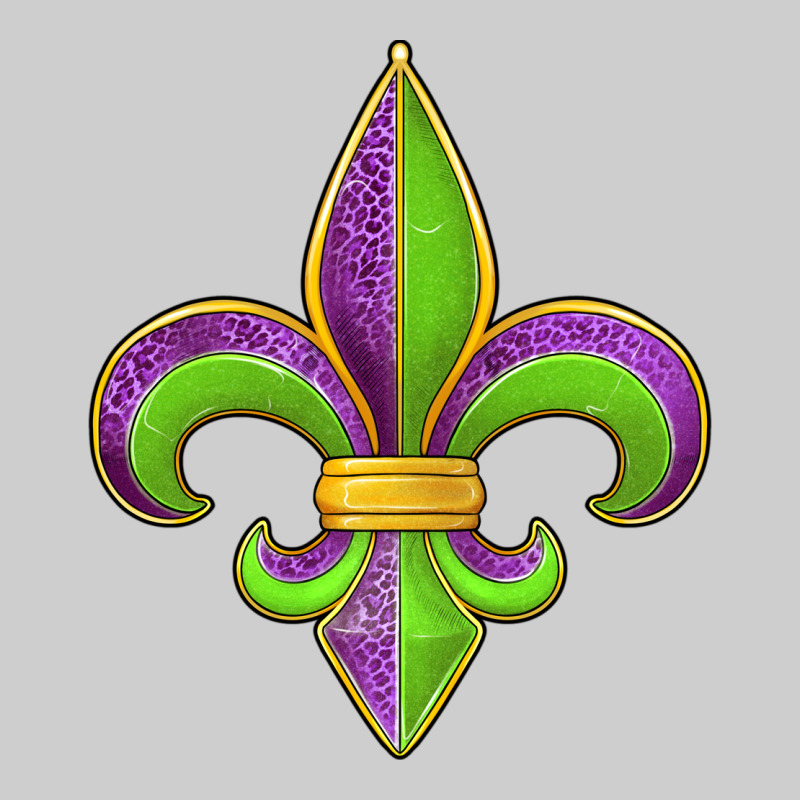 Mardi Gras Fleur De Lis Leopard Premium Tee by Jasminsmagicworld | Teevron