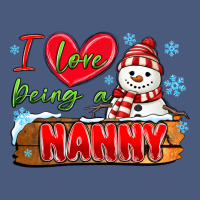 I Love Being A Nanny Vintage Hoodie | Teevron