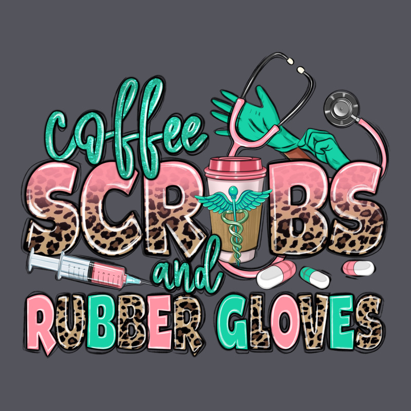 Coffee Scrubs And Rubber Gloves Vintage Hoodie by MaliasSmallBusiness | Teevron