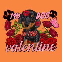 My Dog Is My Valentine's Day Premium Sweatshirt | Teevron
