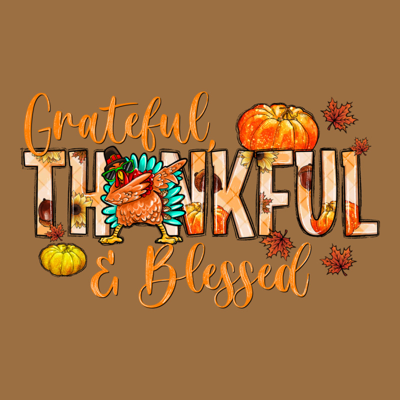 Grateful Thankful And Blessed Vintage Tee by MaliasSmallBusiness | Teevron