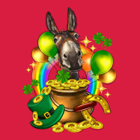 St. Patrick's Donkey With Balloon Premium Hoodie | Teevron