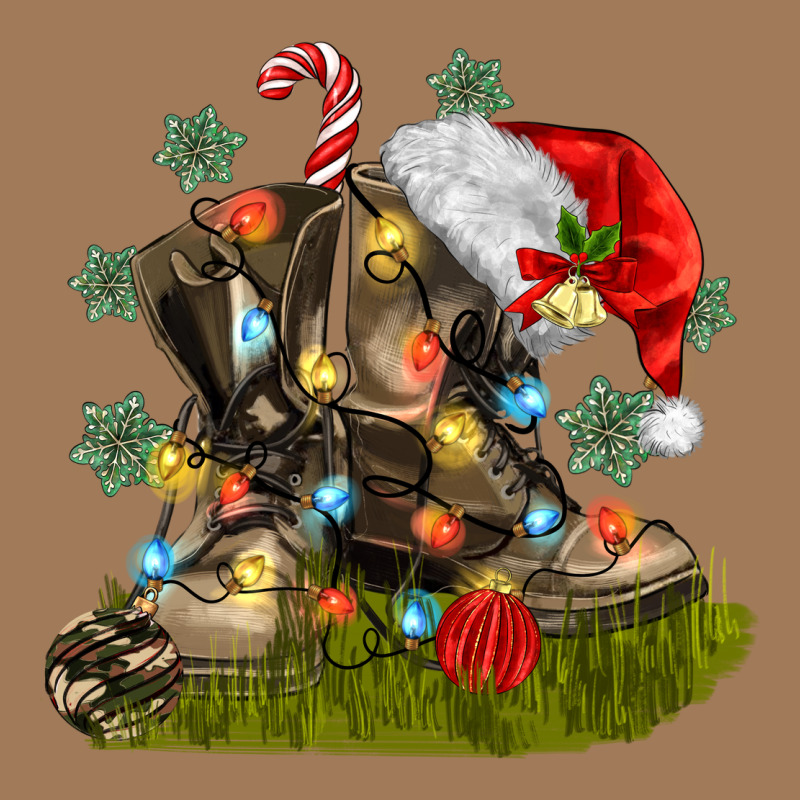 Christmas Soldier Veteran Boots Classic Tee by MaliasSmallBusiness | Teevron