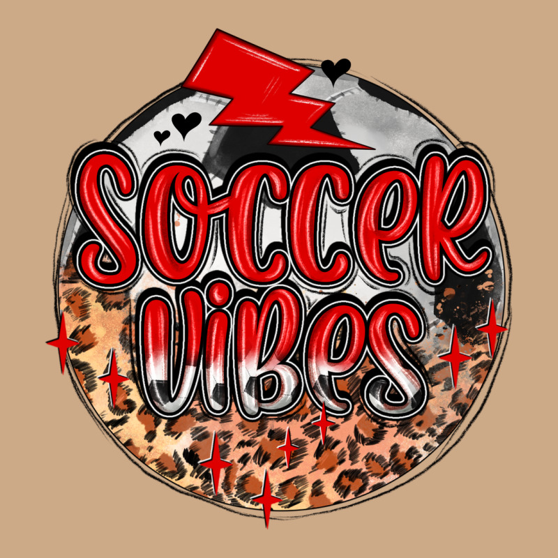 Soccer Vibes Vintage Hoodie by MaliasSmallBusiness | Teevron
