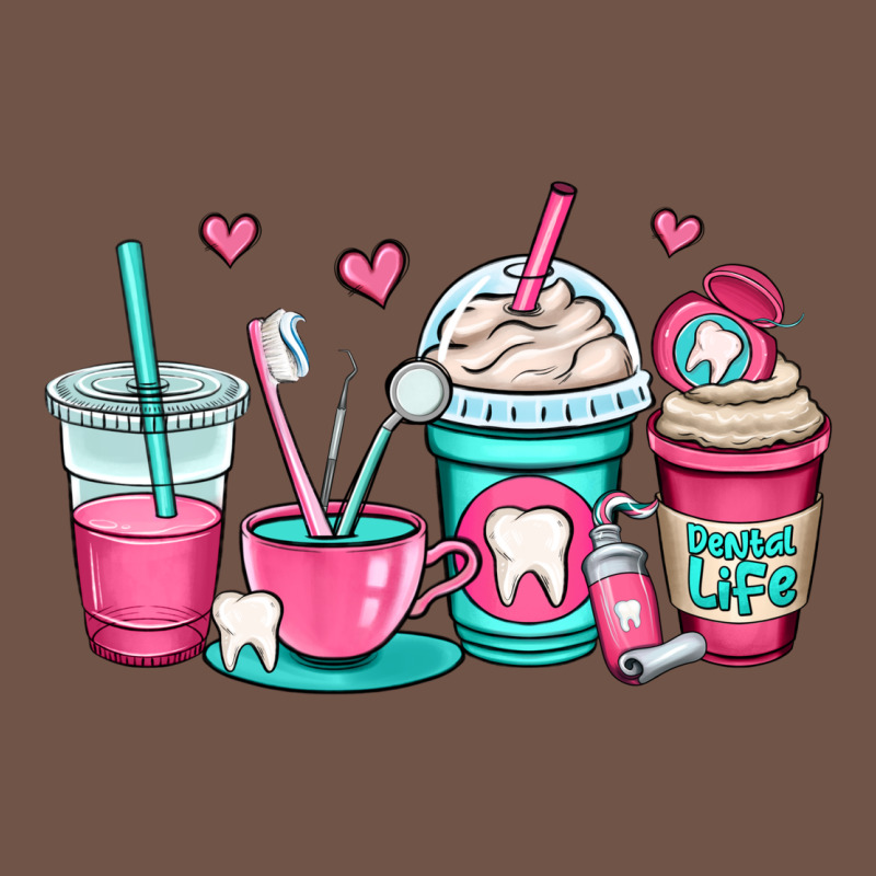 Dentist Coffee Cups Premium Sweatshirt by OliviaCreatesArt | Teevron