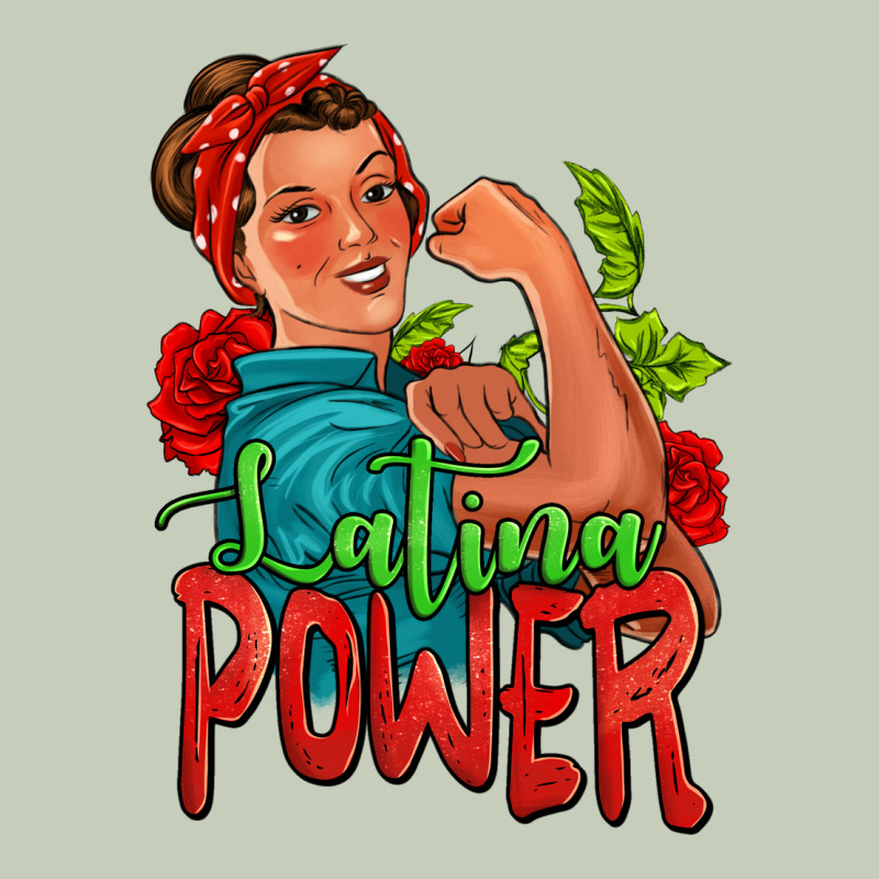 Latina Power Strong Woman Long Sleeve Tee by Jasminsmagicworld | Teevron