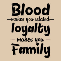 Blood Makes You Related Makes You Family Heavyweight Sweatshirt | Teevron