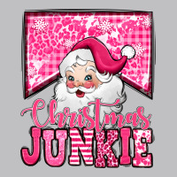 Pink Christmas Junkie Santa Claus Long Sleeve Tee | Teevron