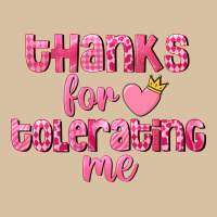 Thanks For Tolerating Me Valentine's Day Heavyweight Hoodie | Teevron