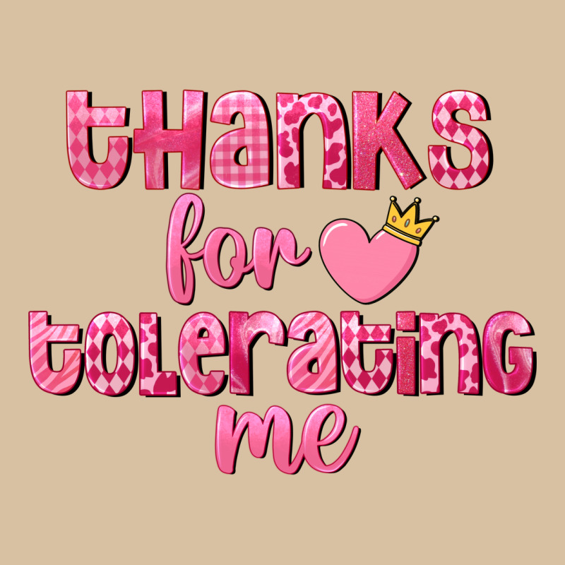 Thanks For Tolerating Me Valentine's Day Heavyweight Hoodie by FaDigitalArtStudio | Teevron