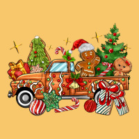 Christmas Gingerbread Truck Vintage Hoodie | Teevron