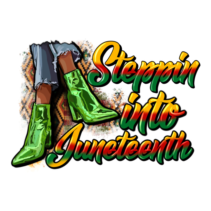 Steppin Into Juneteenth Heels Zipper Hoodie by CowGirlArtShop | Teevron