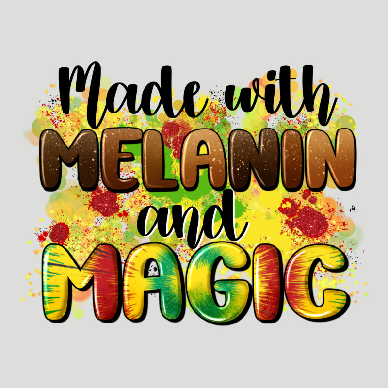 Made With Melanin And Magic Zipper Hoodie by CowGirlArtShop | Teevron