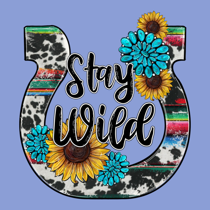 Western Stay Wild Horsesho Long Sleeve Tee by RanaPortraitStore | Teevron