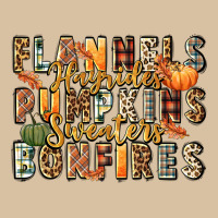 Flannels Hayrides Pumpkins  Bonfires Heavyweight Hoodie | Teevron