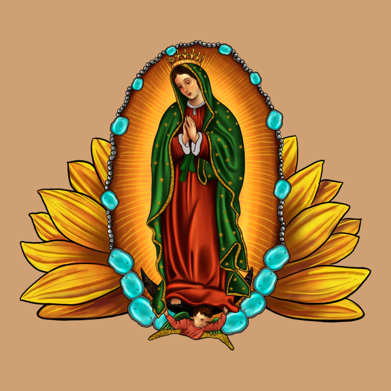 Sunflower Our Lady Of Guadalupe Vintage Tee by JahusDesignShop | Teevron