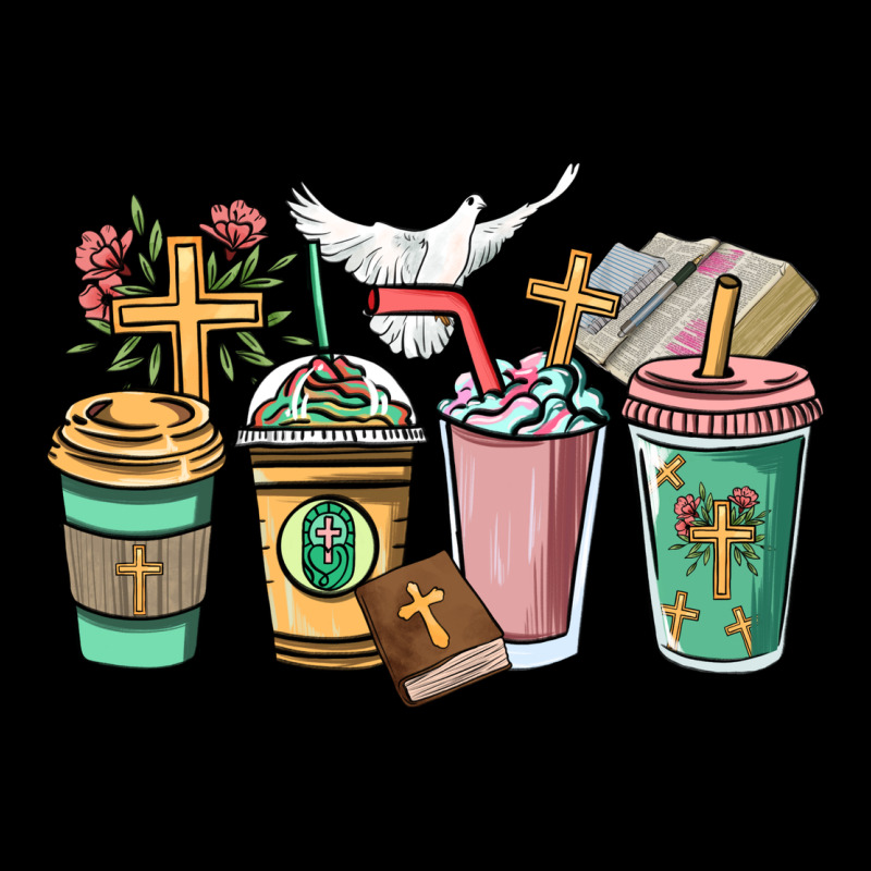 Faith Coffee Cups Ladies Tee by NancyCooperArtShop | Teevron