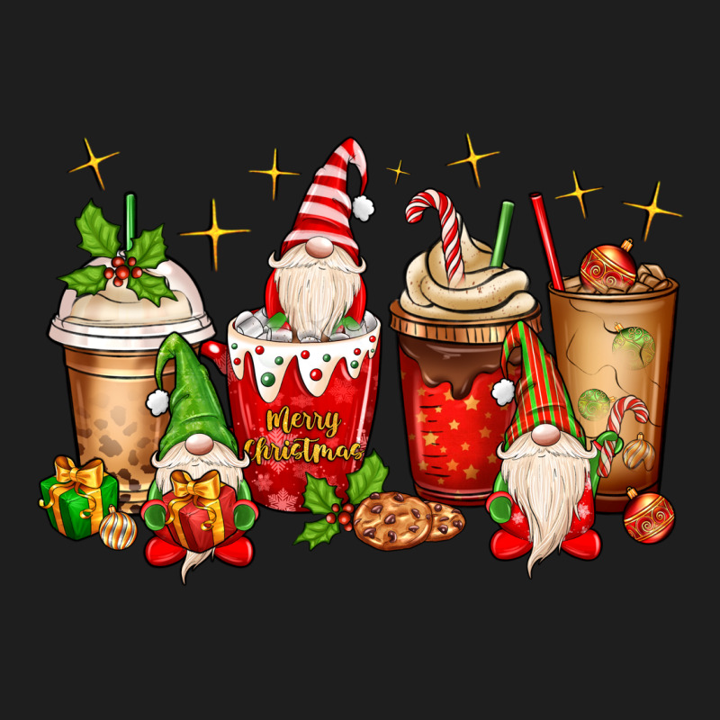 Christmas Gnomes Coffee Cups Classic Tee by MaliasSmallBusiness | Teevron