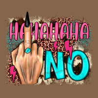 Hahahaha No Leopard Cowhide Premium Tee | Teevron