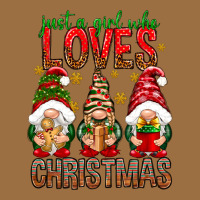 Just A Girl Who Loves Christmas Vintage Tee | Teevron