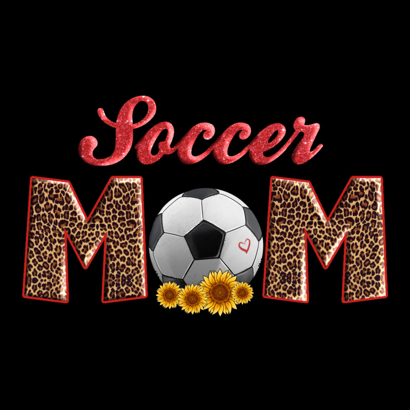 Soccer Mom With Ball And Sunflower Heavy Core Tee by Artiststas | Teevron