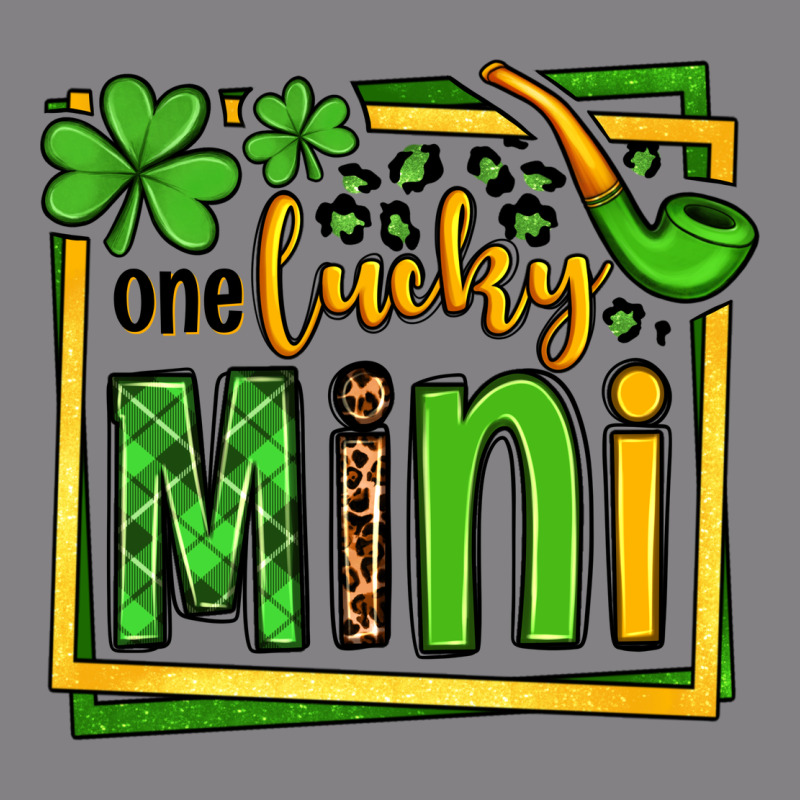 One Lucky Mini St. Patrick's Heavyweight Hoodie by OliviaCreatesArt | Teevron