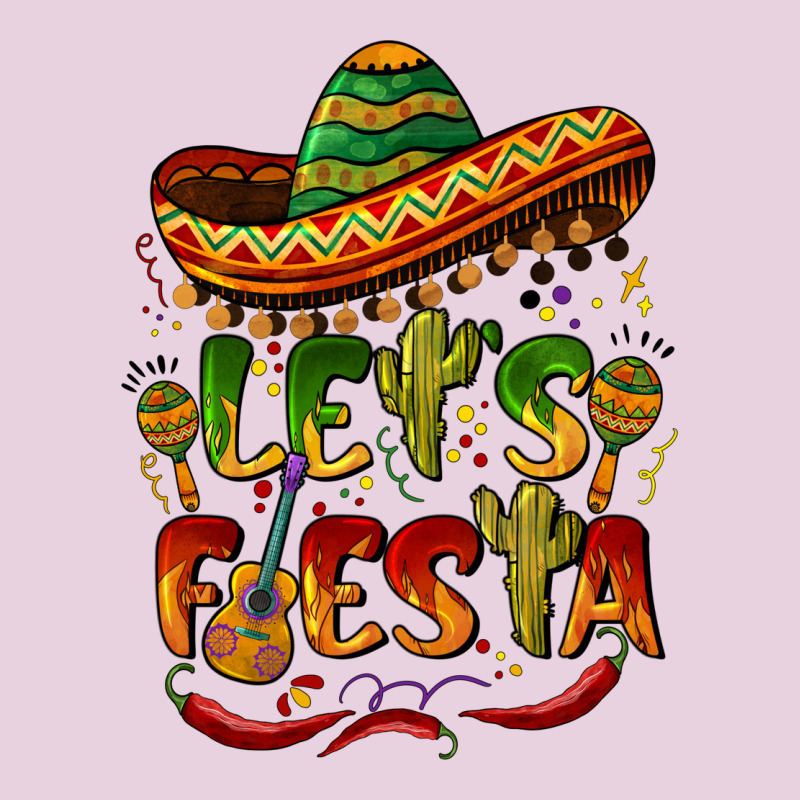 Let's Fiesta Mexican Hat Ladies Tee by BarkalooDesign | Teevron