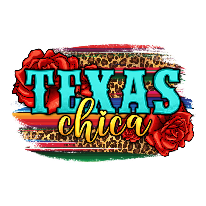 Texas Chica With Roses Long Sleeve Tee by Jasminsmagicworld | Teevron