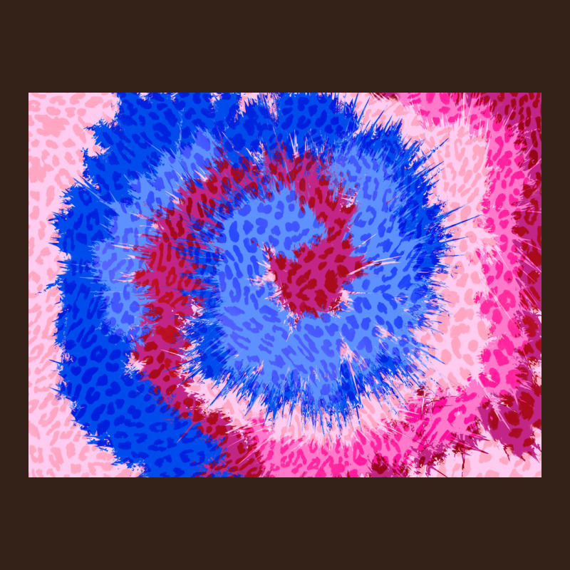 Tie Dye Background Colourful Leopard 3200x2400 Heavy Core Tee by AdoDesignShop | Teevron