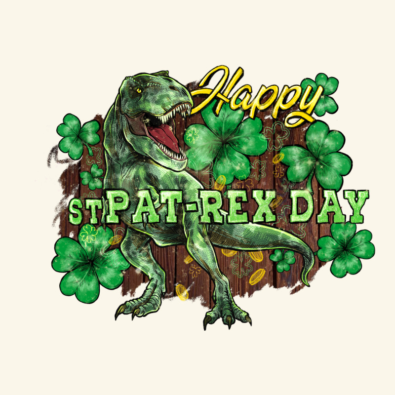 Happy St. Patrick's Day T-rex Premium Hoodie by HowdyJamesFarm | Teevron