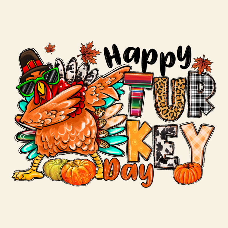 Happy Turkey Day Vintage Tee by MaliasSmallBusiness | Teevron